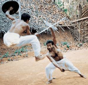 Northern Kalari Sword and Shield fighting form